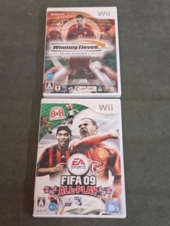 Wii　Winning Eleven 2008　&　FIFA 09 A