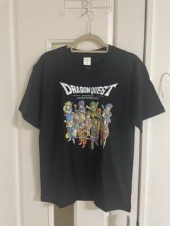 ドラゴンクエスト　黒Tシャツ 主人公オールスター　新品❗️男女兼用　Lサイズ