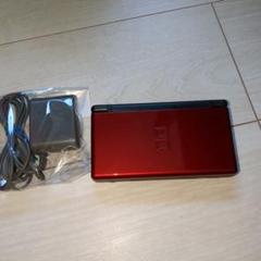 美品　ニンテンドーDS Lite クリムゾンレッド 本体 充電器