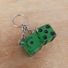 ラスベガス　サイコロキーホルダー 4種】TWIN DICE Keyring キーホルダー サイコロ Las Vegas