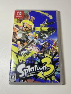 任天堂 スイッチ スプラトゥーン3 Switch カセット ソフト