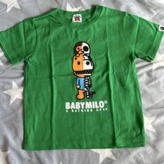 BABYMILO グリーン Tシャツ キッズサイズ120cm
