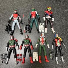 【レア まとめ売り】仮面ライダー ソフビ 栄光の７人ライダーセット 栄光の7人ライダー ソフビセット - メルカリ