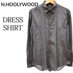N.HOOLYWOOD エヌハリウッド　DRESS シャツ　グレー　S