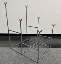 ステンレス　物置台　竿置き台　オブジェ　用途色々
