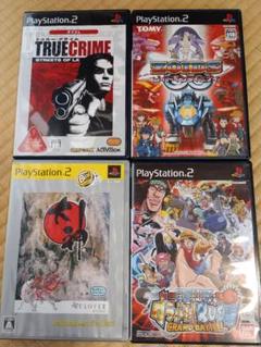 PS2ソフト 4本セット トゥルークライム ZOIDS