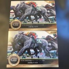 ホースレーシング トレーディングカード 2024下半期 コガネノソラ　丹内祐次 EPOCH ホースレーシング 2024下半期 コガネノソラ 2枚セット