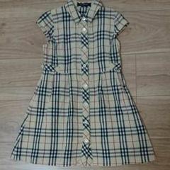 【美品】バーバリー ワンピース110