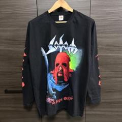 ロンT XL ソドム フルーツオブザルーム バンドT 長袖カットソー ブラック