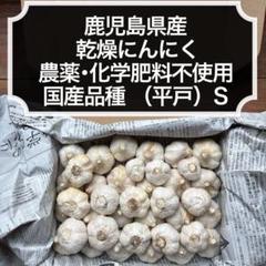 鹿児島県産 農薬不使用 乾燥 にんにく ニンニク（平戸S）900g＋