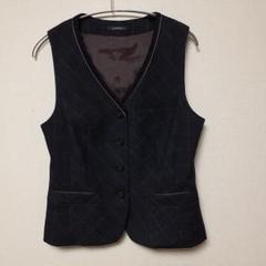 事務服ベスト●BONOFFICE●ボンマックス●チェック柄