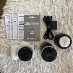 SONY ZV-E10II W ダブルズームキット バッテリーSD他 セット SONY ZV-E10II W ダブルズームキット バッテリーSD他 セット
