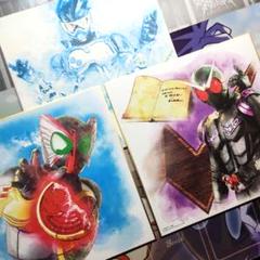 仮面ライダー 色紙 一番くじ まとめ売り 仮面ライダー1番くじ色紙セット 見違えん