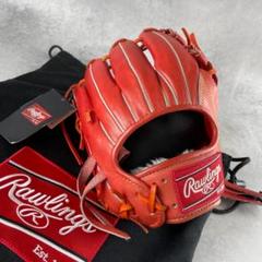 未使用 ローリングス 内野手 硬式グローブ 赤 レザー 未使用 ローリングス 内野手 硬式グローブ 赤 レザー - メルカリ