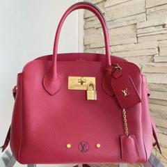 【Louis vuitton】ミラPM 2WAY 大容量 ショルダー 赤色
