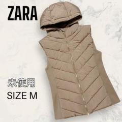 2025年最新】ZARA カラー：ベージュ系 ダウンベスト