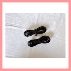 USB-C to USB-c ケーブル 1M 2本 ブラック