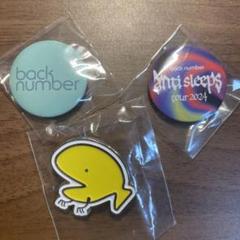 back number 缶バッチ おさかなくんピンバッチ - メルカリ