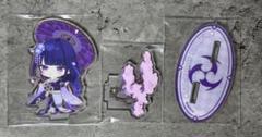 原神　アクリルスタンド　アクスタ　スイパラ絵柄　ウェンティ　鍾離　雷電将軍 原神 スイパラ アクスタ 鍾離 ウェンティ 雷電将軍