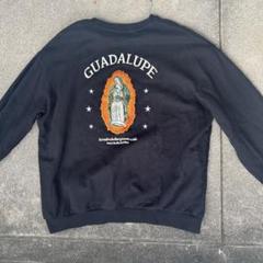 MADONNA　オフィシャル 裏起毛 ボートネック スウェット シャツ MADONNAオフィシャル 裏起毛 ボートネック スウェット シャツ