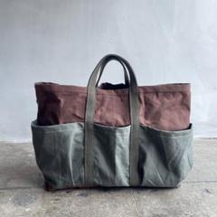40s 50s 炭鉱トートアメリカ製 ヴィンテージボロUSA LLBean