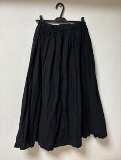新品タグ付　パドカレ　プリーツロングスカート　黒色 2025年最新】Pas de calais レディース ロングスカートの人気