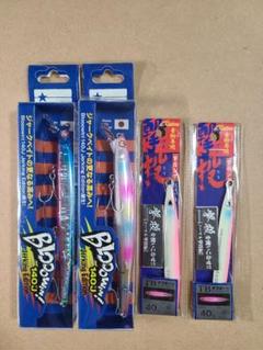 撃投ジグ　40g ピンクグロー　BlueBlue　ブローウィン140J セット 撃投ジグ 40g ピンクグロー BlueBlue ブローウィン140J セット