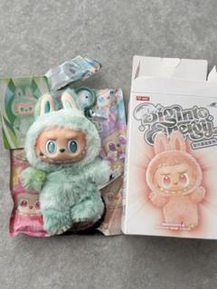 【正規品】POPMART エナジー ラブブ ぬいぐるみペンダント グリーン 正規品】POPMART エナジー ラブブ ぬいぐるみペンダント