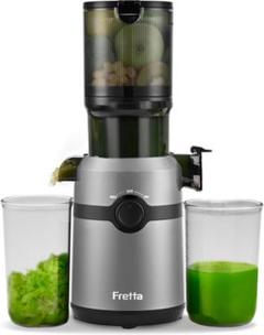 Fretta ジューサー 10.8cm広い投入口 1L大容量 Amazon | Fretta ジューサー 10.8cm広い投入口 1L大容量 スロー