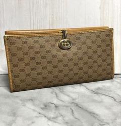 未使用級✨グッチ インターロッキング 長財布 ベージュ ゴールド金具 本革 Amazon | [グッチ] 財布(長財布) 523154 96IWG ベージュ