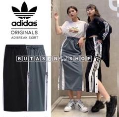 アディダス　アディブレイク　スカート　XL ブラック adidas スカート アディブレイク / アディダスオリジナルス