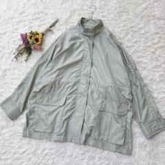 【アメリカンホリック】マウンテンパーカー　シャカシャカ素材　薄いグリーン系　M