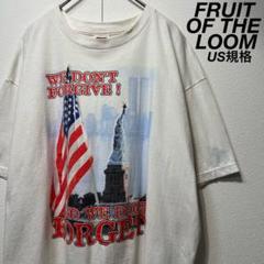 【US規格】希少 FRUIT OF THE LOOM Tシャツ ホワイト XL