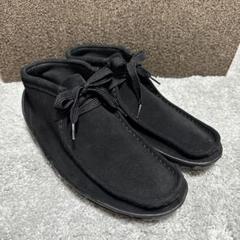 Clarks ブラックスエードブーツ ワラビー