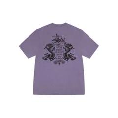 STUSSY Double Dragon Pigment Dyed Tee