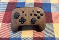 プロコン 木目調 カスタム 木目調カスタム【任天堂Switch】純正プロコン - メルカリ