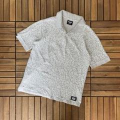 Stussy ステューシー 星柄 総柄 半袖 ポロシャツ