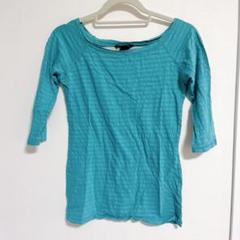 MODA INTERNATIONAL ターコイズ Tシャツ XS