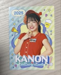 かのん2025売り子カード みずほPayPayドーム　福岡ソフトバンクホークス