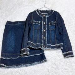 Courreges■クレージュ ロゴ コットン ミニ デニム スカート 青 2025年最新】Courregesデニムスカートの人気アイテム - メルカリ