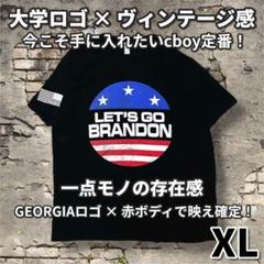 【激レア】GEORGIA大学 Tシャツ XL 黒 USA古着 cboy即完スト系