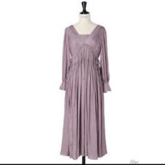 Side Bow Vintage Twill Dress - メルカリ