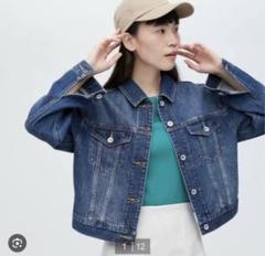 ユニクロ デニムショートジャケット XL - メルカリ
