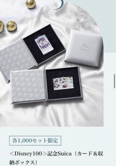 限定】Disney 記念Suica タテ