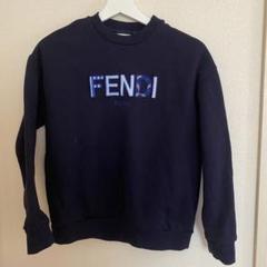 FENDI 黒 トレーナー Karl Lagerfeld刺繍　美品 FENDI 黒 トレーナー Karl Lagerfeld刺繍 美品 - メルカリ