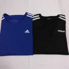 adidas Tシャツセット 青 黒 150