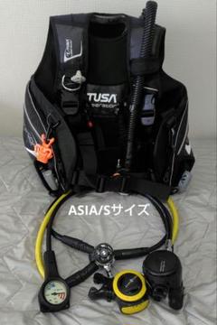 新品　ダイビング大手 IST BCD ホープ アメリカS/アジアMサイズと美品レギュレーターセット（レギュレーターは出品に際しOH済み 新品 ダイビング大手 IST BCD ホープ アメリカS/アジアMサイズと