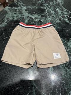 THOM BROWNE ベージュハーフパンツ