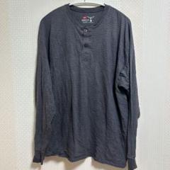 へインズ US輸入 Tシャツ  長袖 古着 アメカジ レア
