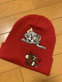 シュプリーム Tom & Jerry ビーニー 赤